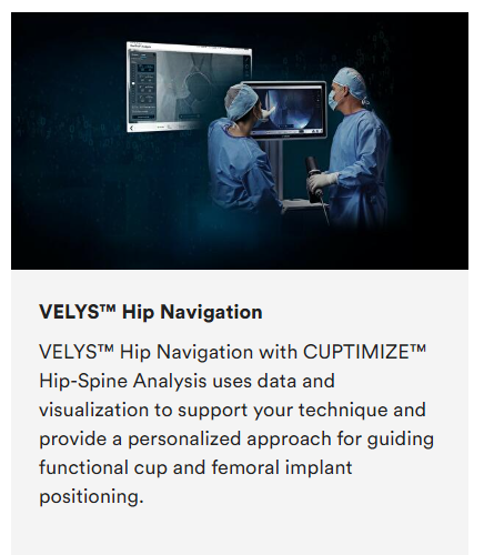 VELYS Hip Navigation Image