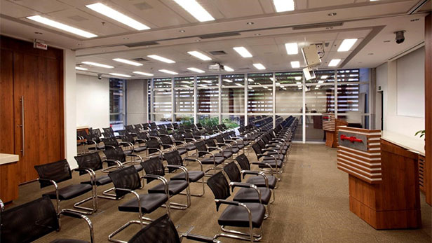 Classroom located in the Johnson & Johnson Institute facility in São Paulo, Brazil.