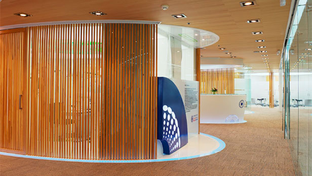 Facility entrance of the Johnson & Johnson Institute located in Seoul, South Korea.