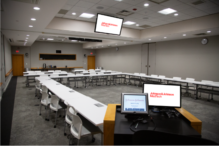 The Endurance Auditorium in the Johnson & Johnson Institute facility location in Cincinnati, OH.