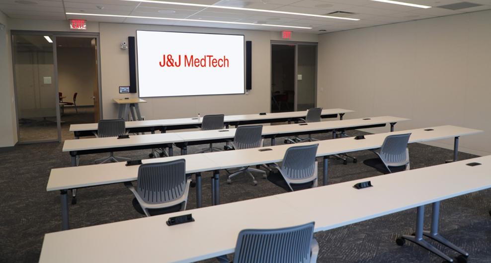 Balance classroom in the Johnson & Johnson Institute Raritan, New Jersey facility.