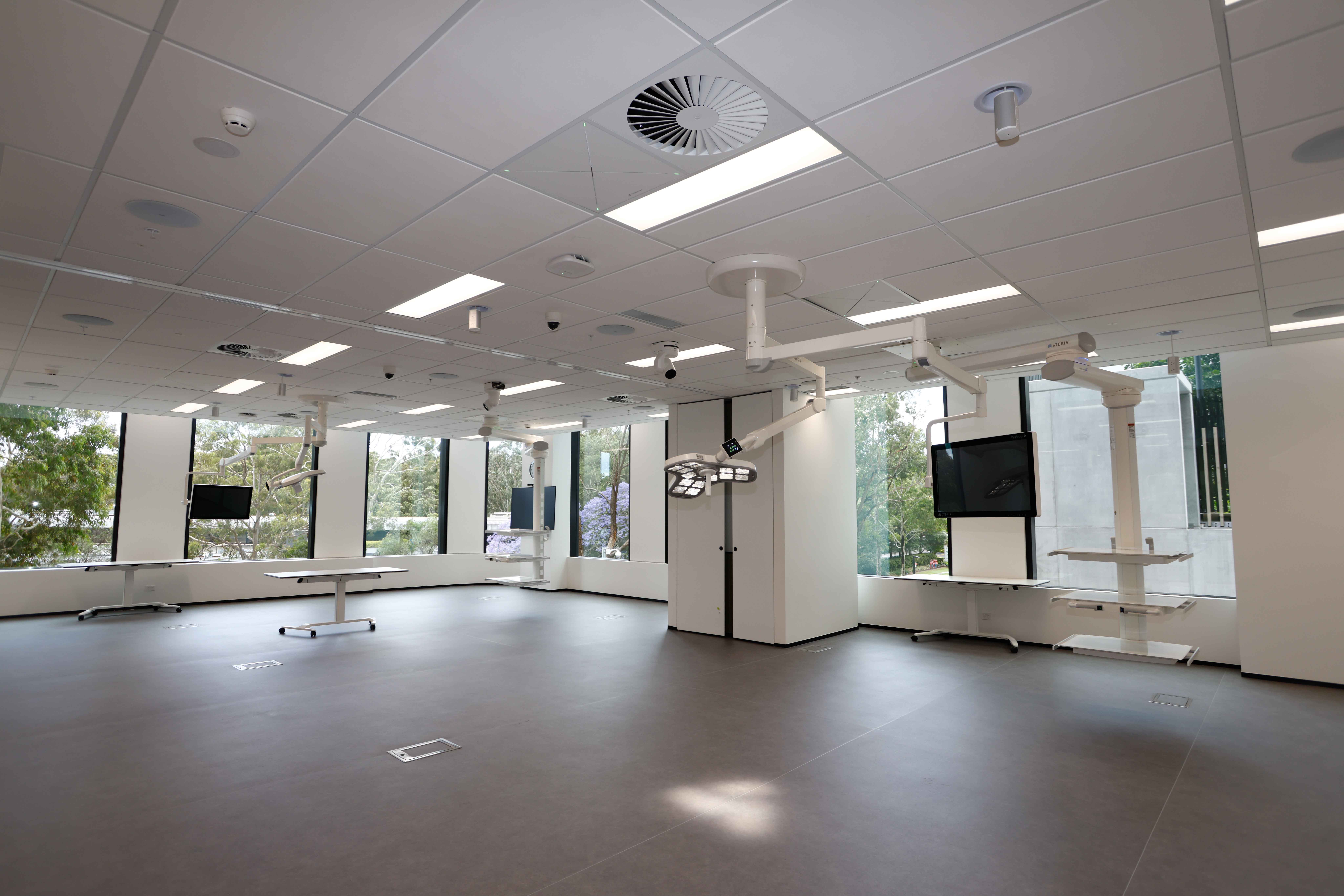 Dry lab at the Johnson & Johnson Institute facility location in Sydney.