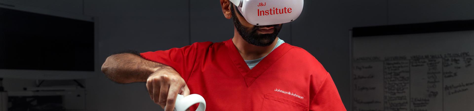 Image of JnJ Institute Virtual Reality Hero Image
