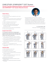 An image from the "Case Study - SYMPHONYTM OCT System: Cervical Traumatic Atlantoaxial Rotatory Subluxation Correction" PDF on the JnJInstitute.com website.