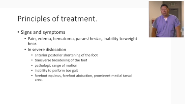 Thumbnail image from Lis Franc Injuries - ORIF to Fusion with Alan Ng, DPM