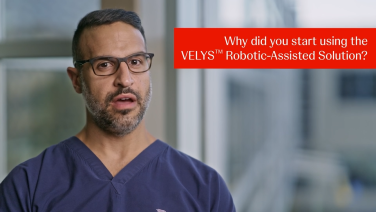 VELYS Robotic-Assisted Solution: Tips, Pearls and Takeaways with Sayfe Jassim, MD thumbnail