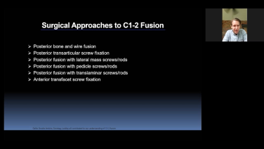 Thumbnail image of Occipitocervical Surgical Technique with Zachary Ray, MD