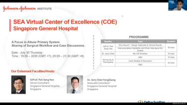 SEA Webinar - Advancing Patient Outcomes with Attune Knee System thumbnail
