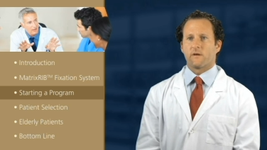 MATRIX Rib Fixation Program - Andrew Doben, MD thumbnail